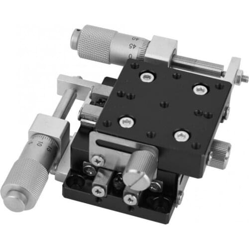 XY Axes 40x40mm LY40-CM Stage Linear Ball Bars Manual Displacement Platform