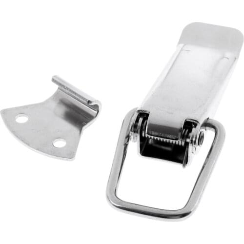 High Polished 316 Stainless Steel 5' Boat Locker Anti Rattle Latch Fastener Clamp for Marine Boat Yacht Accessories