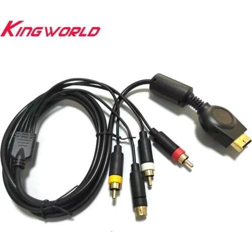 100pcs Games Audio Video Cord to RCA For P-S3 S AV Cable for P-laystation 3
