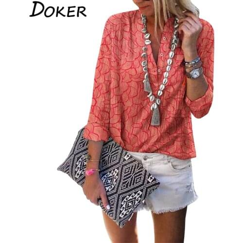 Doker Womens Long Shirts