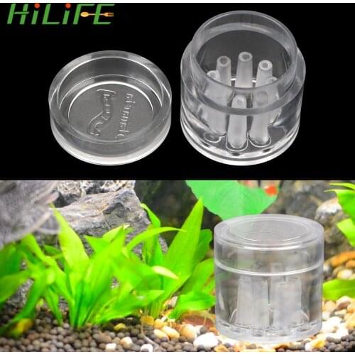 HILIFE 8 Hole Planaria Snail Trap Aquarium Fish Plant Tank Transparent Pest Catch Aquarium Cleaning Tools