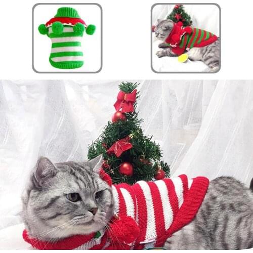 Lightweight Reliable Warm Cat Sweater Decorative Pet Clothing Two-leg Cats Supplies