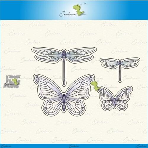 Dragonfly and butterfly metal cutting dies 2020 new diy mould Scrapbooking Paper Making die cuts crafts dies molds craft die cut