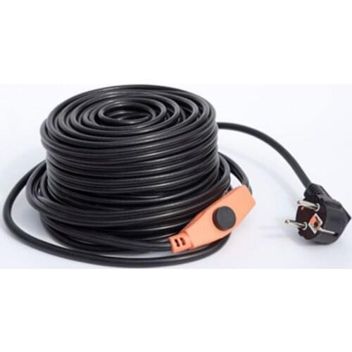 12M 16W/M water pipe heating cable for Protect water pipes frost protection cable electrical pipe heating cable PVC