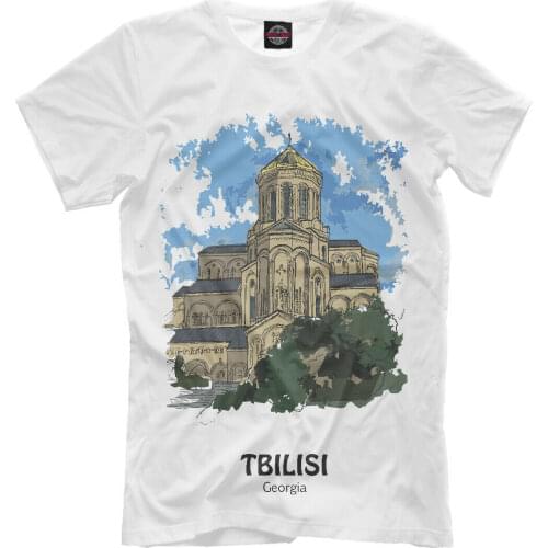 Tbilisi Georgia New Men T-shirt Short Casual O-Neck harajuku shirts men clothing