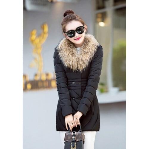 New Casual Winter Jacket Women Warm Coat High Quality Black Pink Jaqueta Feminina Inverno Female Parkas Outerwear CJ367