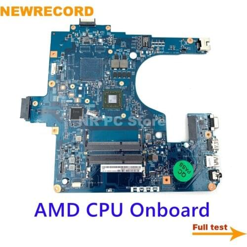 NEWRECORD NB.M8111.00K NBM811100K For Gateway NE522 NE52209U Laptop Motherboard AMD CPU on board DDR3 Main Board full test