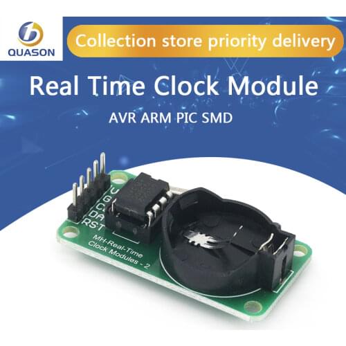 New Arrival RTC DS1302 Real Time Clock Module For AVR ARM PIC SMD for Arduino
