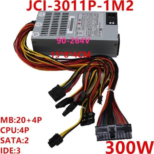 New Original PSU For Kenwei AIO ITX FLEX NAS Small 1U 300W Power Supply JCI-3011P-1M2