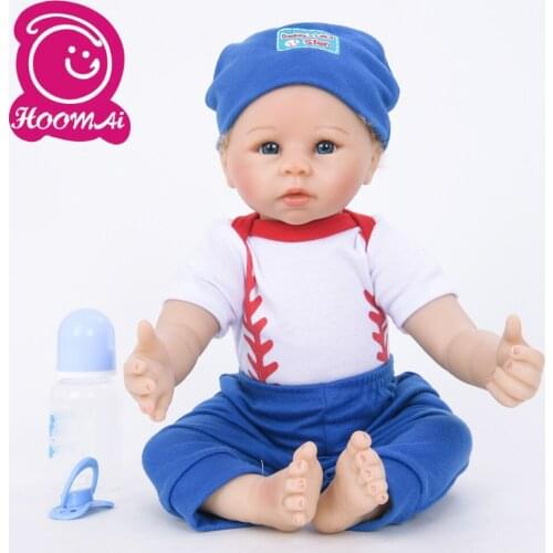 18'' 45 CM Realistic Bebe Reborn Babies Mohair True To Life Newborn Baby Dolls For Children Birthday Gifts Toddler Toys Sale