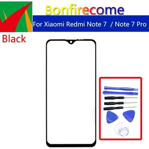 6.3" For Xiaomi Redmi Note 7 Note7 \Note 7S M1901F71 Touch Screen Front Panel Glass Lens Outer Glass For Note 7 Pro\ Note7 Pro