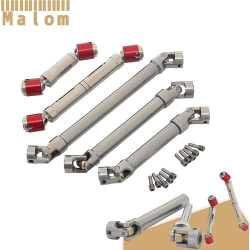 Internal Spline Stainless Steel Drive Shaft for 1/10 RC Crawler Car Axial SCX10 90046 AXI03007 TRAXXAS TRX-4 TRX-6 Redcat D90