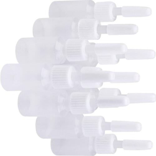 10Pcs 5ml Empty Plastic Squeezable Bottles Tattoo Ink Pigment Eye Liquid Dropper