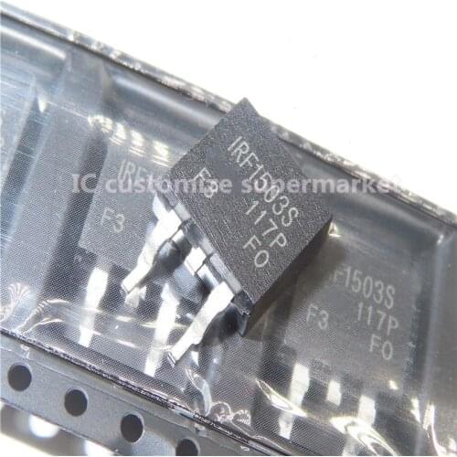 10PCS/LOT F1503S IRF1503S TO-263 30V 75A SMD Triode