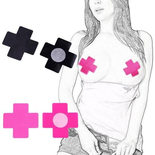 10pcs Womens Invisible Breast Lift Tape Overlays on Bra Nipple Stickers Chest Stickers Adhesivo Bra Nipple Covers Accessories