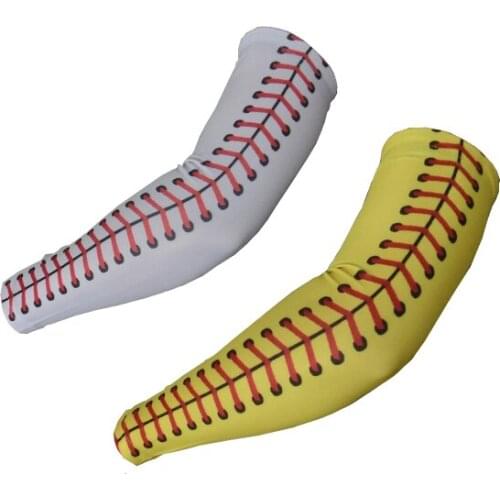 2016 Softball/Baseball Arm Sleeve Seamed Lace Stitching Arm Sleeve