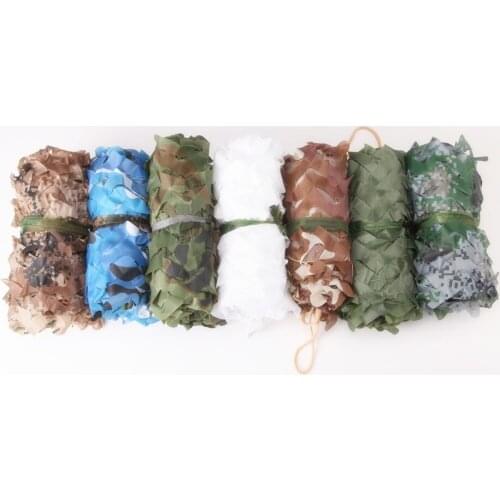 2X3m Sky Color ! Military Hunting Camouflage Net Sea Blue Camo Netting Sun Shelter for Home Decoration