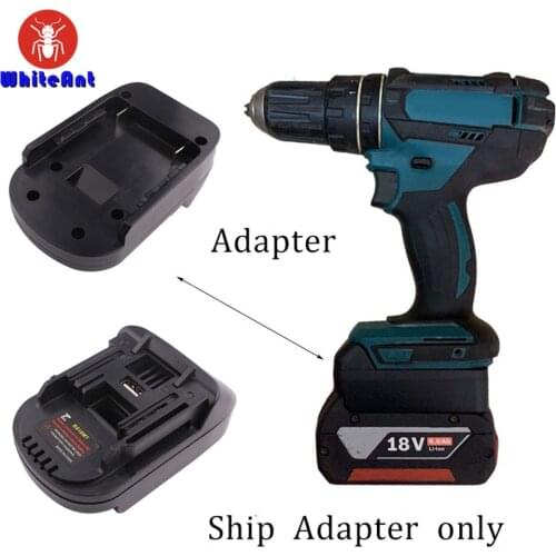 Battery Adapter BS18MT With USB Port For BOSCH 18V Lithium Batteries Converter Compatible For Makita BL Power Machines Battery