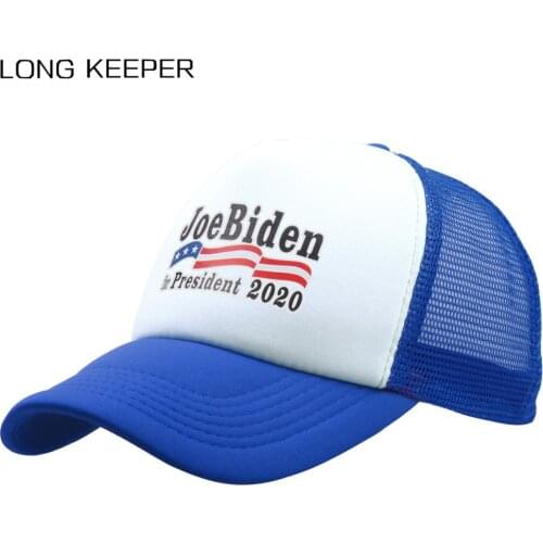 2020 Joe Biden President Election Cap USA Flag Printing Hats Men Women Fasion Adjustable Baseball Cap Unisex Casual Mesh Hat