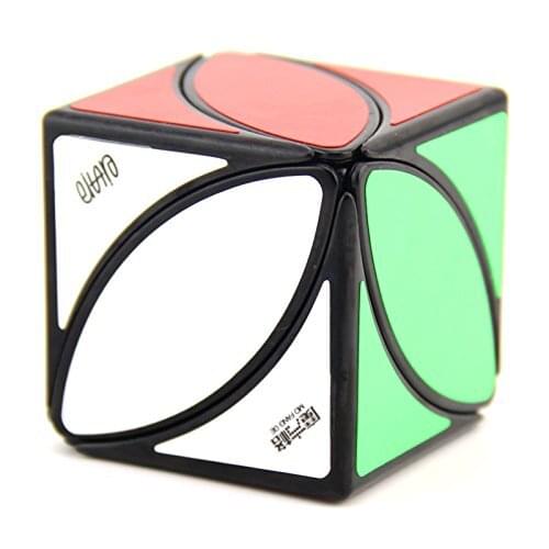 Cuberspeed QiYi Ivy Cube Black Magic cube Mofangge Ivy Leaf Cube Black ( Eitan Lvy Cube )