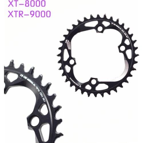 FOURIERS Manovella Della Bicicletta & Chainwheel Parti 36T38T40T Rotondo Stretto Largo anello della catena MTB M8000/M9000