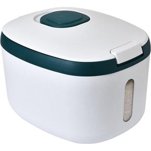 Large-Capacity Rice Bucket Sealed Grain Storage Box Semi-Automatic Flip-Top Type Moisture-Proof, Insect-Proof