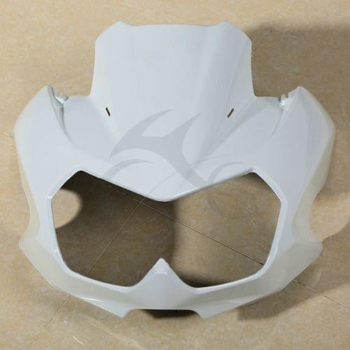 Motorcycle White Upper Front Fairing Cockpit For Kawasaki Z750N Z 750N 2004-2006 2005