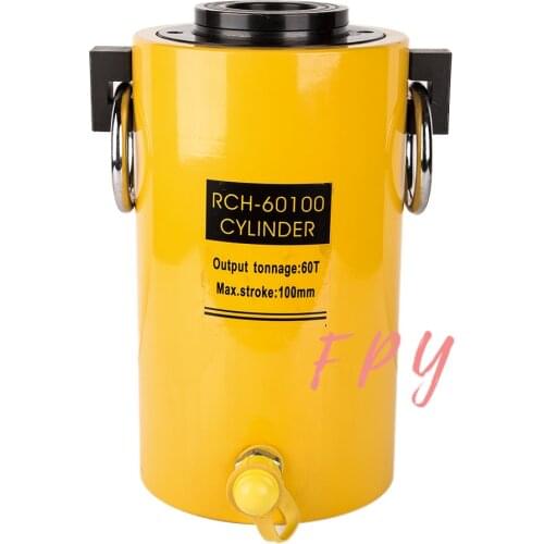 Hollow Hydraulic Cylinder RCH-60100 Hydraulic Pressing Machine Hollow Hydraulic Jack