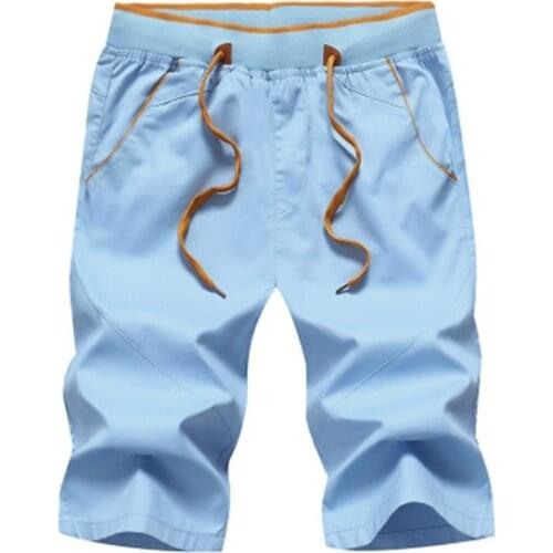 Casual Sports Mens Half Pants Cool Breathable Shorts Mens Fitness Running Pants Short New Summer Solid Fashion Mens Shorts