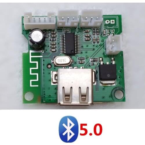With Bluetooth 12V radio lossless decoding board U disk SD player music module car CD speaker amplifier modification