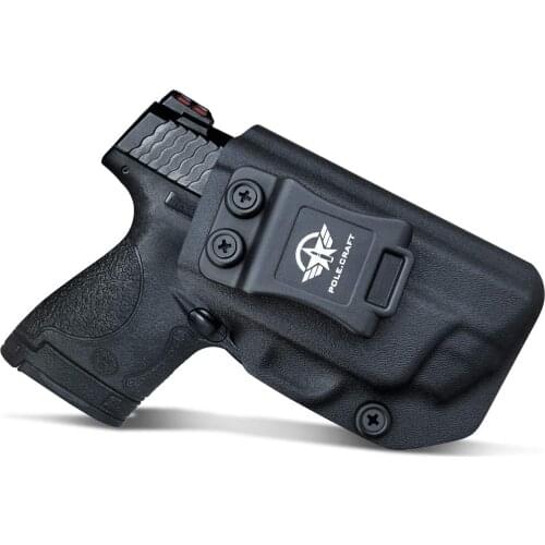 PoLe.Craft IWB KYDEX Holster Fits: M&P Shield 9MM/.40 S&W Laser Gun Holsters Concealed Carry Bag Guns Concealment Case