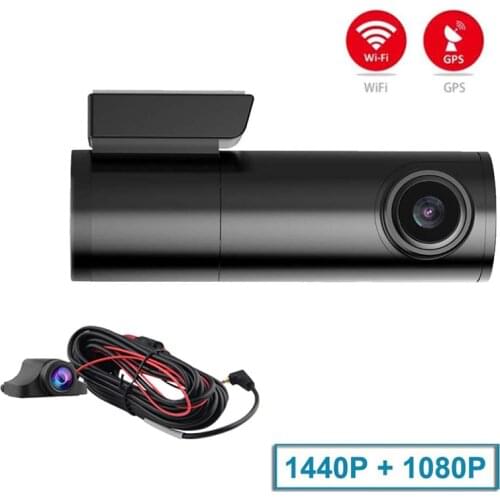 Mini Hidden Car Dash Cam with WiFi Dual Lens DVR Car Camera Wifi Dual Car Dash Camera With Parking Mode