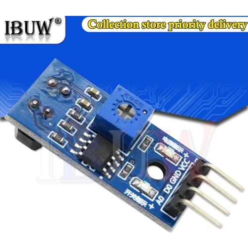 TCRT5000 Infrared Reflective IR Photoelectric Switch Barrier Line Track Sensor Module blue
