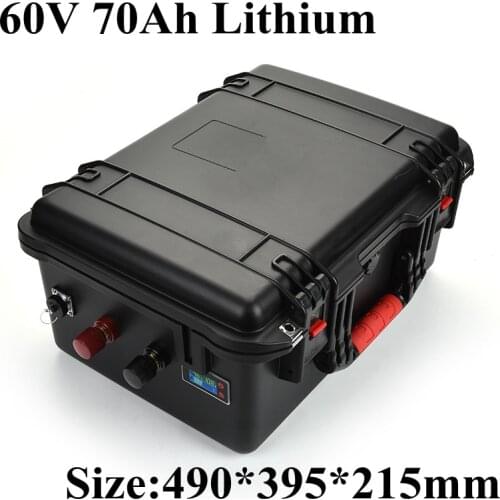 60v 120Ah 70ah lithium battery waterproof electric vehicle Scooter 60v 5000w 7000w 9000w motor + 10A charger
