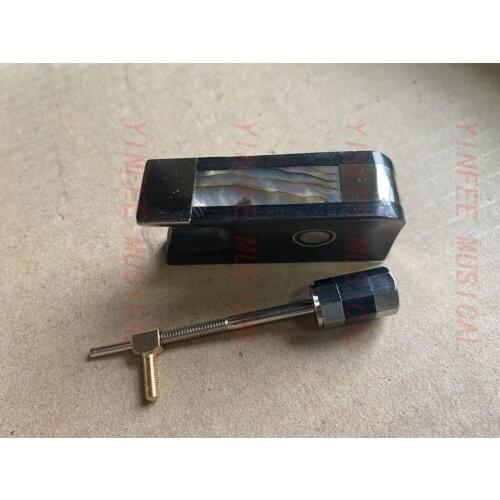 10PCS Advanced Level Nick-Silver Mounted Ebony Frog for 4/4viola Bow free shipping