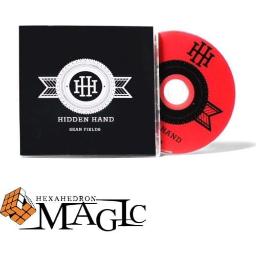 2017 New Hidden Hand ( and Gimmick) by Sean Fields - DVD close-up card magic trick products / wholesale
