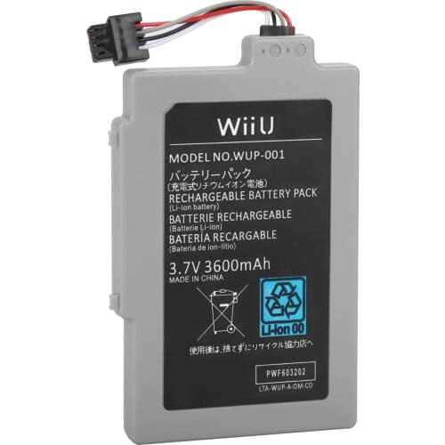 3.7V 3600mAh ARR-002 Rechargeable Battery for Nintendo Wii U Gamepad Replacement Battery