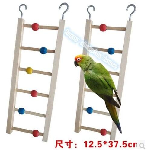Pet birds wooden climbing supplies parrot wooden toys