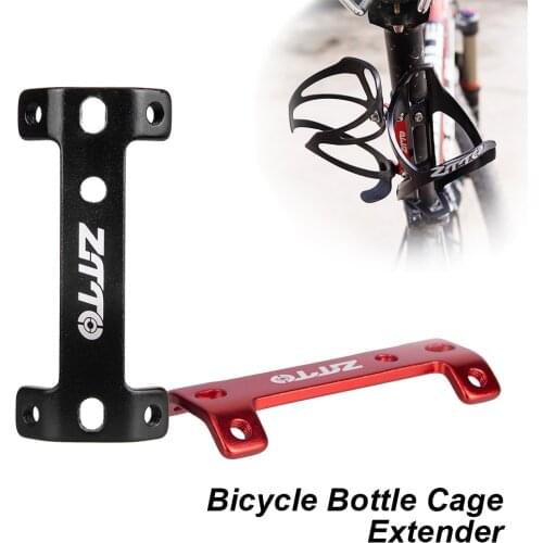 Aluminum Alloy Double Headed Bicycle Bottle Cage Extender Mountain Bike Water Bottle Cage Mount Holder Bicycle Accessory