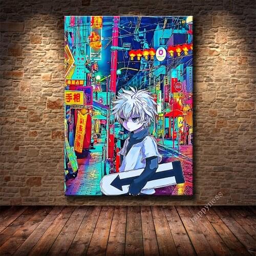 Hunter X Canvas Posters And Prints Picture Anime Figure Painting Home Wall Art Decor Aesthetic Living Room Bedroom Decoration