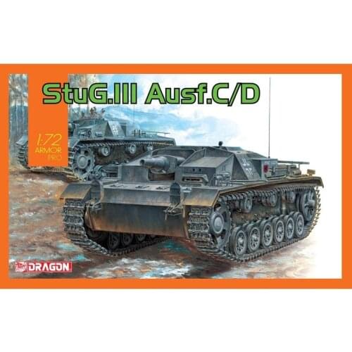 DRAGON 7553 1/72 StuG.III Ausf.C/D - Scale model Kit