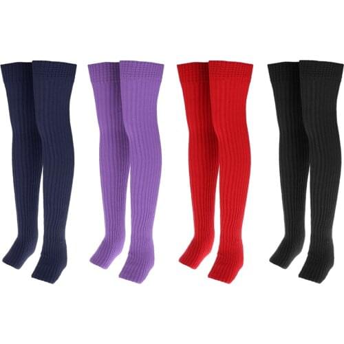 Socks Warm Winter Soft Leg Warmers Women Socks Elastic Sports Socks Adults