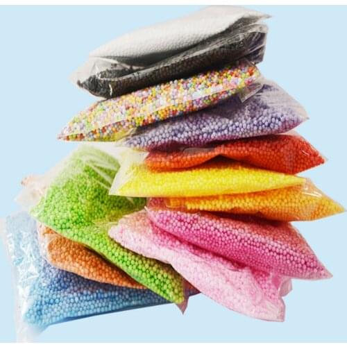 A Bag Of Handmade Diy Materials, Colored Foam Ball Particles, Wedding Decoration Balloon Filled Particles, Gift Box Decoration