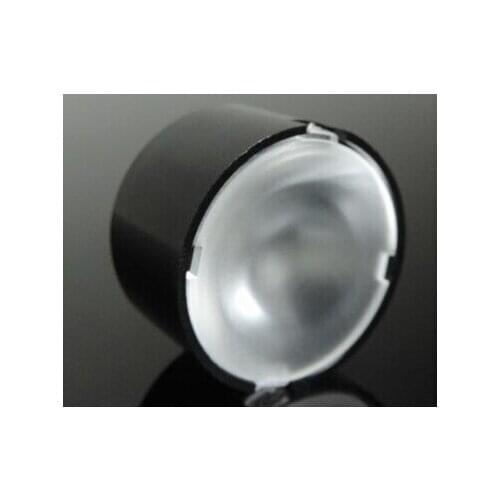 RKN-22 High quality LED Lens, Lens Diameter : 22mm, With Holder Size: 23.5X13.8mm, 12 degree, Grinding surface, PMMA