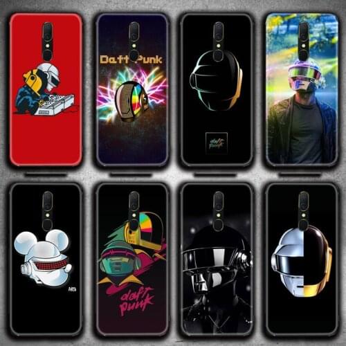 Daft Punk Helmet Phone Case For Oppo A5 A9 2020 Reno2 z Renoace 3pro A73S A71 F11