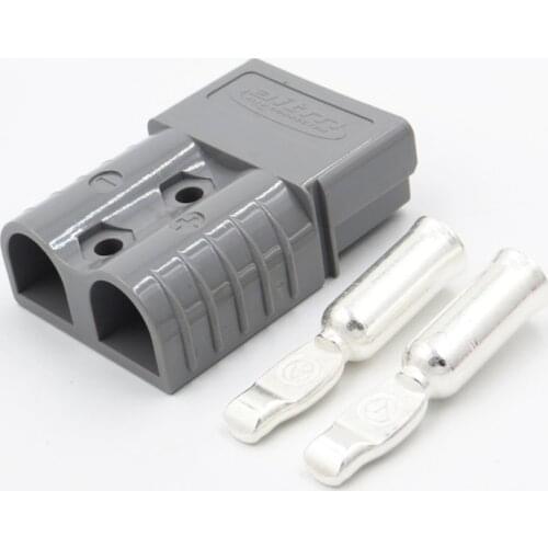 120A 600V Gray color SH120 Plug Connector Double Pole with copper Contacts T handle Anti Dust Cover for solar quickly connect