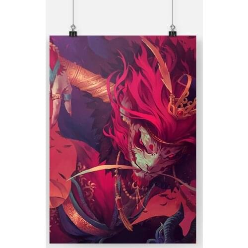 Sun Wukong The Monkey King canvas painting decor wall art pictures bedroom study home living room decoration prints poster