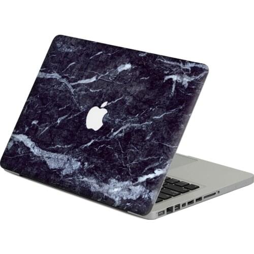 Dark broken marble Laptop Decal Sticker Skin For MacBook Air Pro Retina 11" 13" 15" Vinyl Mac Case Notebook Body Full Cover Skin