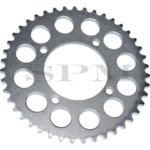 Motorcycle Rear Chain Sprocket Lightweight 420-43T 76MM Inner Diameter For Pit Dirt Bike ATV Mini Moto Kids Pocket Bike Scooter