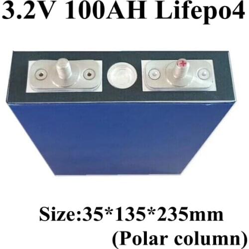 1pcs Rechargeable Battery 3.2V Lifepo4 Battery Power Battery for Diy 12V Solar Energy Storage Homemotor Battery Camper Caravan